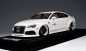 Preview: 1:18 Audi A7 Liberty Walk LB Performance - AB Modelle -  Glanz Weiß auf Alcantara Vitrine