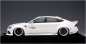 Preview: 1:18 Audi A7 Liberty Walk LB Performance - AB Modelle -  Glanz Weiß auf Alcantara Vitrine
