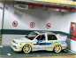 Preview: 1:18 Diecast Car Model Parkplatz Massivholz Garage LED M Schaukasten Vitrine [Handgefertigt]