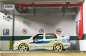 Preview: 1:18 Diecast Car Model Parkplatz Massivholz Garage LED M Schaukasten Vitrine [Handgefertigt]