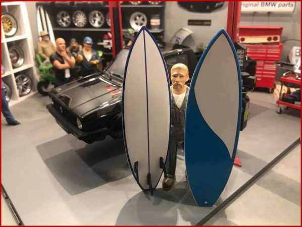 1:18 Surfbrett