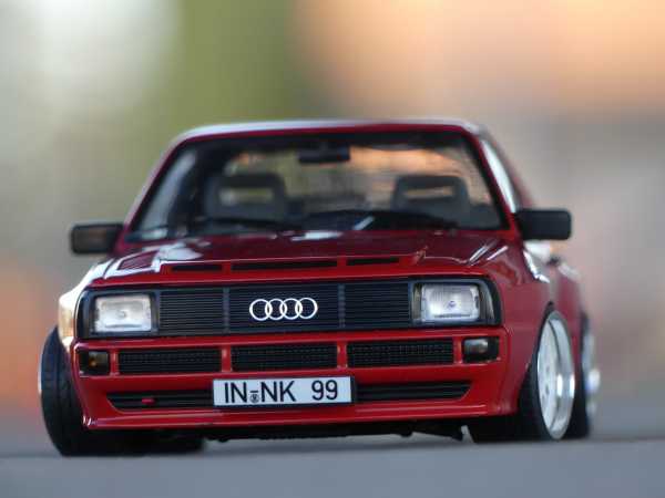 1:18 AUDI SPORT QUATTRO RED EDITION + BBS ALUs [ KURZ VERSION ]