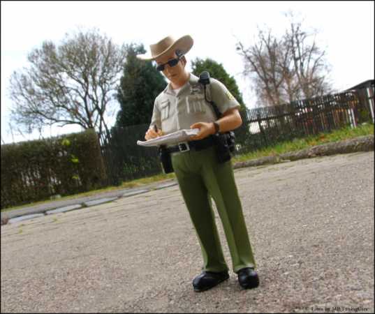 1:18 Figur Sheriff Dave [American] limitiert 1/1000
