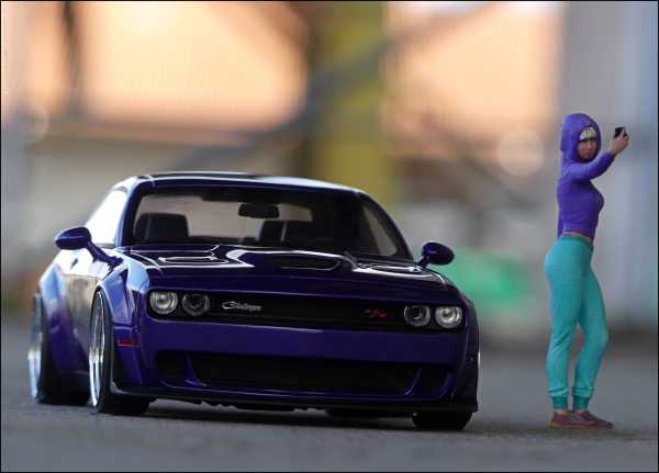 Dodge Challenger R/T Scat Paket Widebody-Plum Crazy