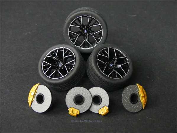 1:18 BMW M8 Gran Coupe - Felgensatz