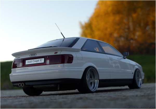 1:18 AUDI S2 coupe Turbo Typ89 Quattro Turbo