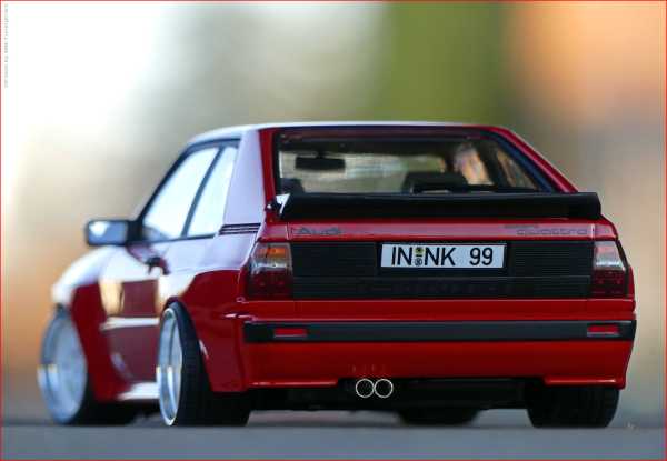1:18 AUDI SPORT QUATTRO RED EDITION + BBS ALUs [ KURZ VERSION ]