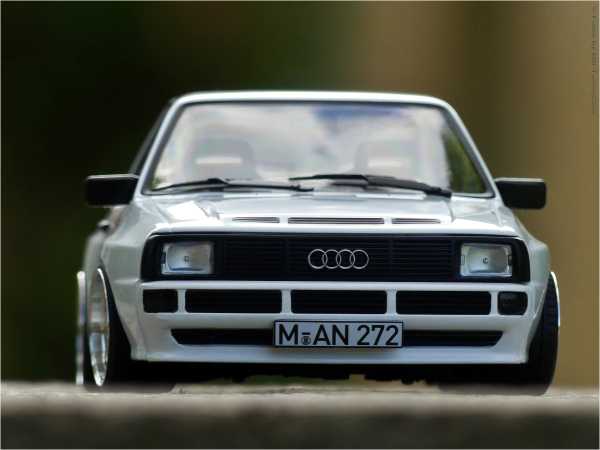 1:18 AUDI SPORT QUATTRO WEIß BBS EDITION [KURZ VERSION] inkl. OVP
