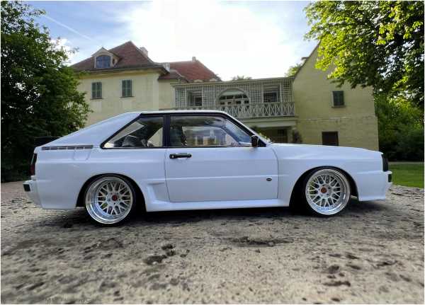 1:18 AUDI SPORT QUATTRO WEIß BBS EDITION [KURZ VERSION] inkl. OVP