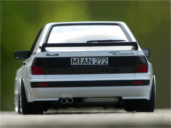 1:18 AUDI SPORT QUATTRO WEIß BBS EDITION [KURZ VERSION] inkl. OVP