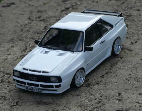 1:18 AUDI SPORT QUATTRO WEIß BBS EDITION [KURZ VERSION] inkl. OVP
