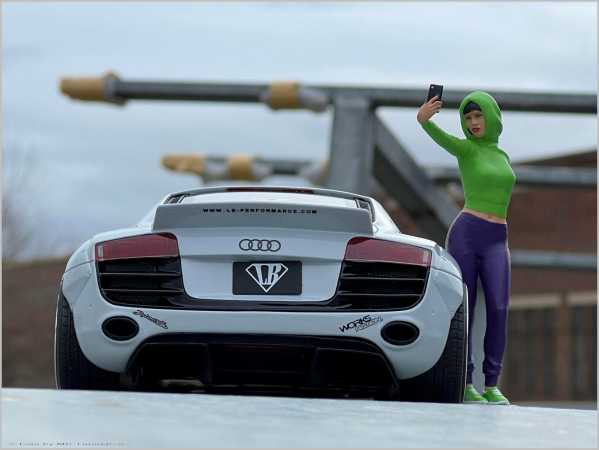 MB-TuningCars 1:18 Audi R8 R LB-Works