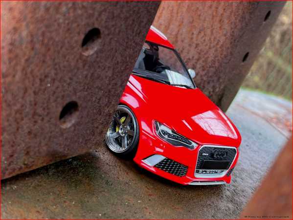 1:18 AUDI A6 RS6 C7 4G AVANT QUATTRO - MISANO ROT = inkl. OVP