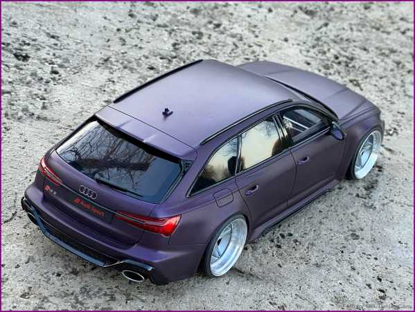 1:18 Audi RS6 Avant C8 Bj.2020 Malin-Purple Violett Matt Edition