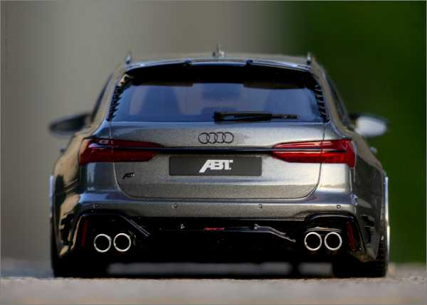 1:18 Audi RS6-R Avant C8 ABT 2020 Grey Metallic Edition mit OVP