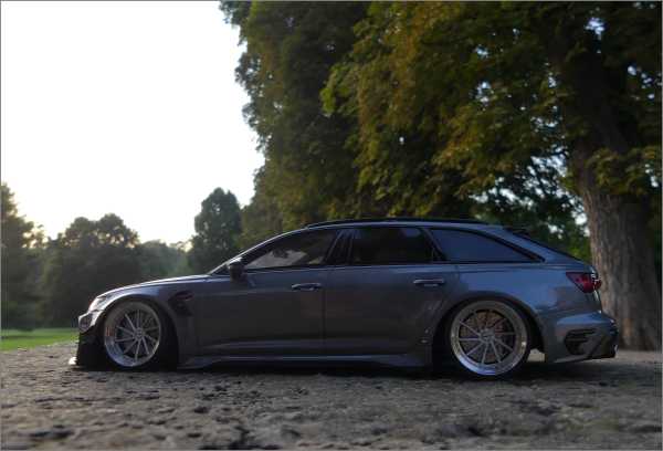 1:18 Audi RS6-R Avant C8 ABT 2020 Grey Metallic Edition mit OVP