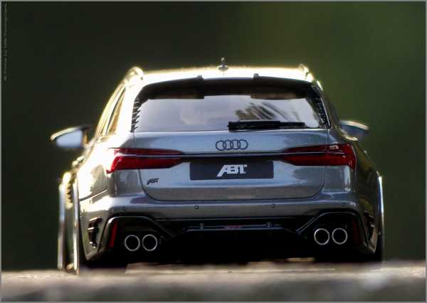1:18 Audi RS6-R Avant C8 ABT 2020 Grey Metallic Edition mit OVP