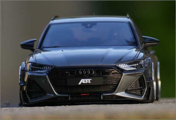 1:18 Audi RS6-R Avant C8 ABT 2020 Grey Metallic Edition mit OVP