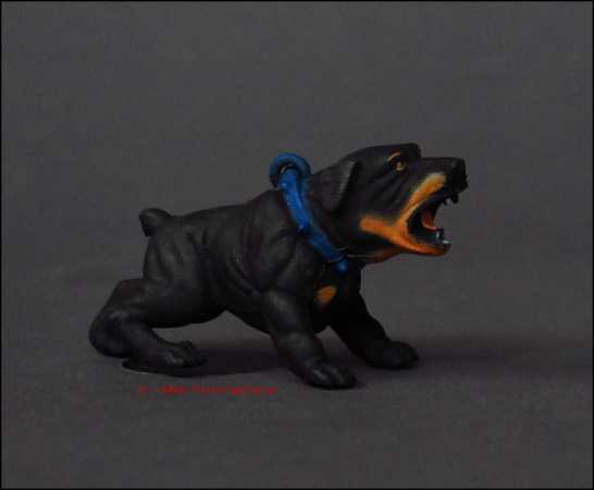 1:18 ROTTWEILER Hund Bellen
