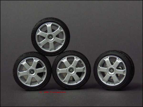 1:18 Audi A8 S8 D8 2000 Rim Size