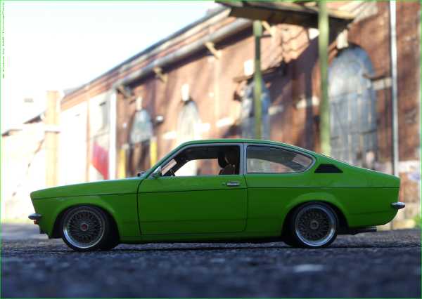 1:18 Opel Kadett C Grün Coupé / BBS RS inklusive OVP