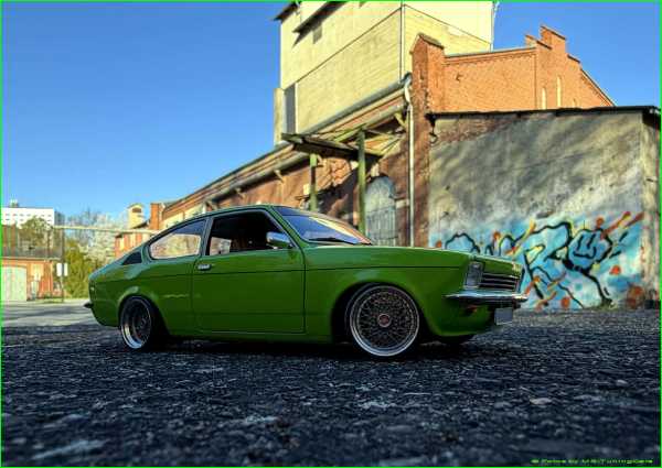 1:18 Opel Kadett C Grün Coupé / BBS RS inklusive OVP