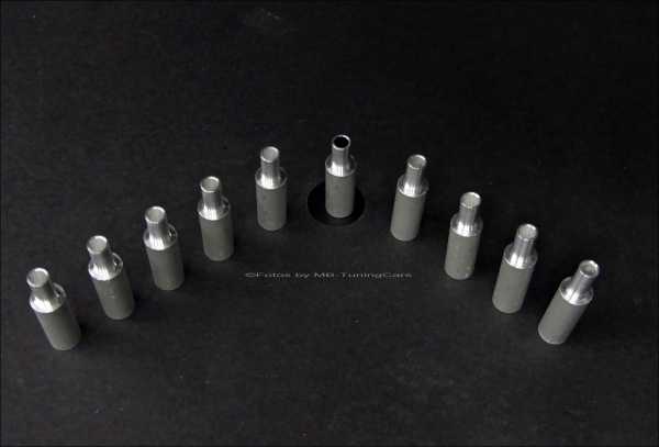 1:18 Alu-Sportauspuff 1x 90°