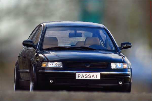 1:18 VW Passat 3B 20V Limousine + BBS-Alufelgen = PREMIUM-MODEL CAR - EXTREM RAR -