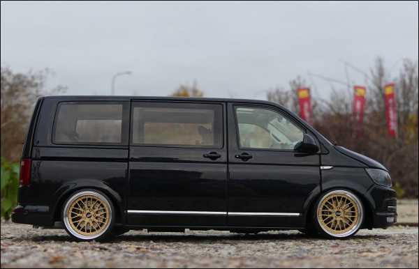 1:18 Tuning Volkswagen VW T6 Multivan Edition 30 mit ECHT-ALU-BBS FELGEN - Kopie