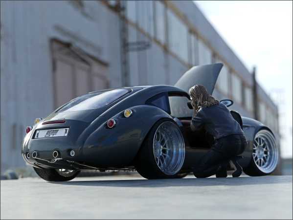 1:18 Wiesmann GT MF4 Coupe (2008) | graumetallic