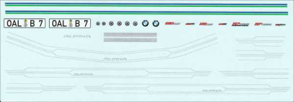 1:18 Alpina Dekor [silber] B10 3.5l BMW 6er [E24]