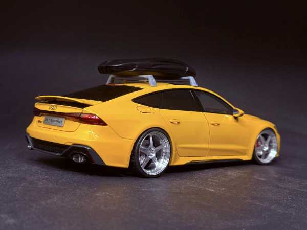 35 1:18 Roof Box incl. carrier universal