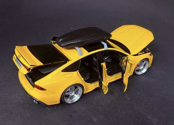 35 1:18 Roof Box incl. carrier universal