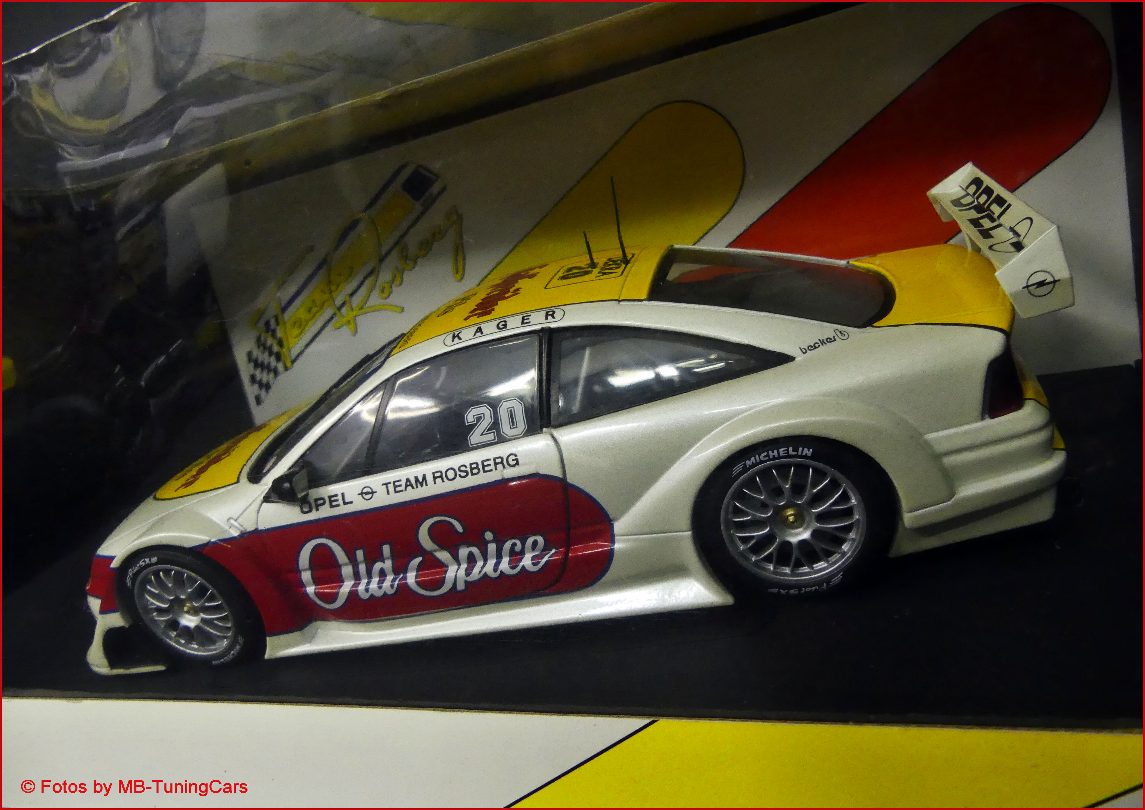 Opel Calibra V6 DTM 1995 Rosberg, Old Spice, Hasseröder Nr.1, Rosberg