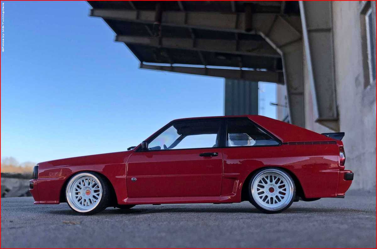 1:18 AUDI SPORT QUATTRO RED EDITION + BBS ALUs [ KURZ VERSION ]