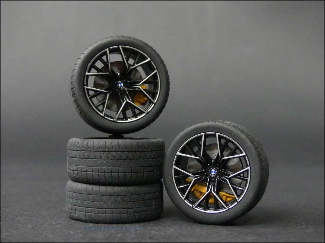 1:18 BMW M8 Gran Coupe - Felgensatz