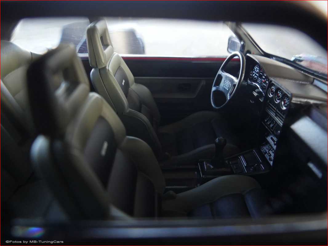 1:18 AUDI SPORT QUATTRO RED EDITION + BBS ALUs [ KURZ VERSION ]
