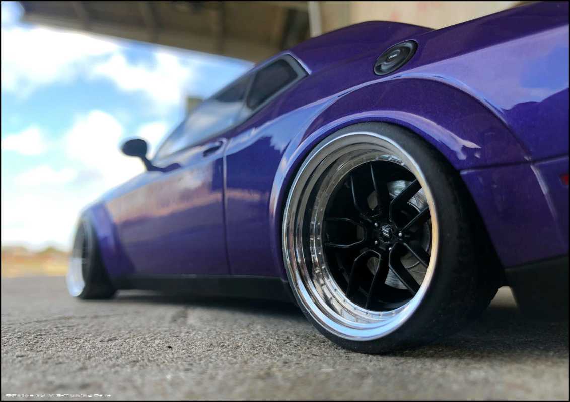 Dodge Challenger R/T Scat Paket Widebody-Plum Crazy