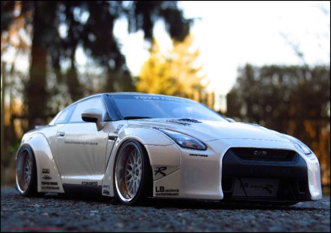 1:18 NISSAN LB GT-R R35 BREITBAU "LIBERTY WALK" LIMITED