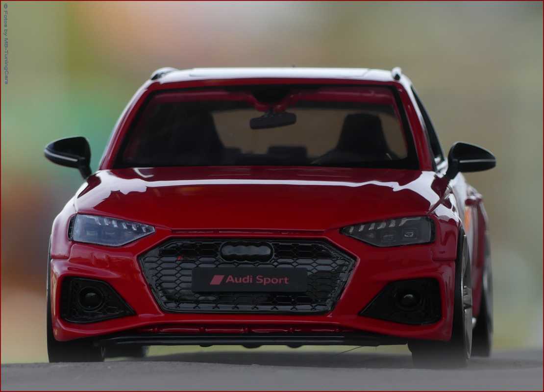 MB-TuningCars - 1:18 Audi RS4 Avant (B9) RED EDITION