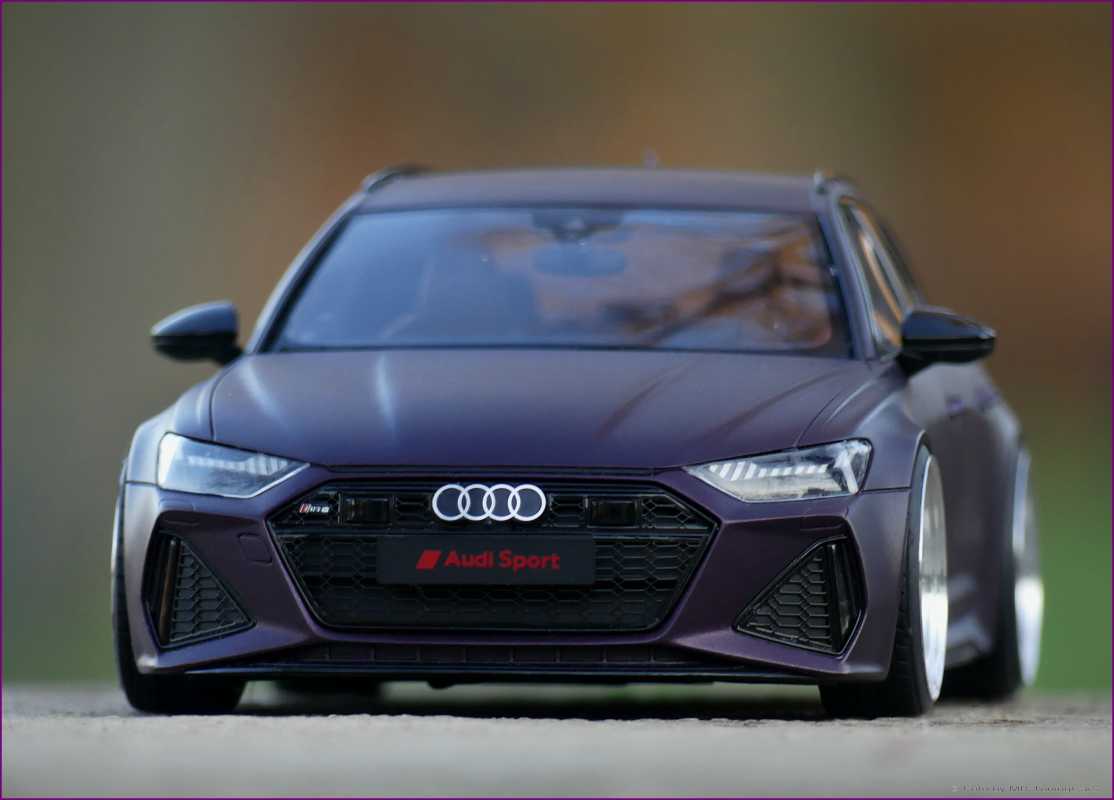 1:18 Audi RS6 Avant C8 Bj.2020 Malin-Purple Violett Matt Edition