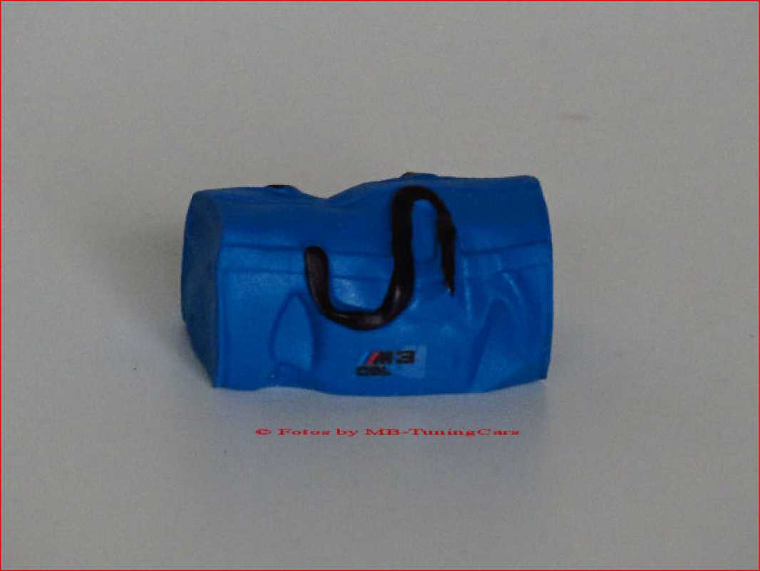 Samtpuder - Blau -