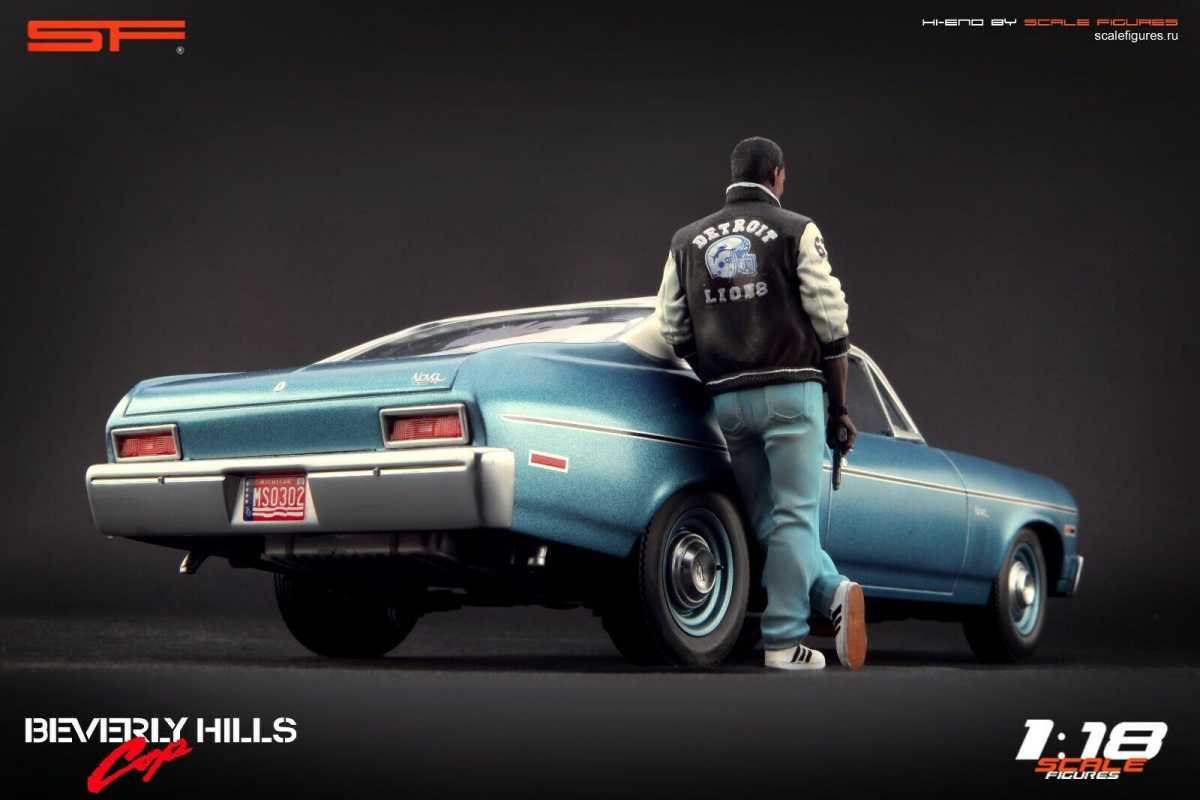 FIGURINE 1/18 EDDIE MURPHY VROOM NOT PEINT FOR MATTEL AUTOART MINICHAMPS CMR