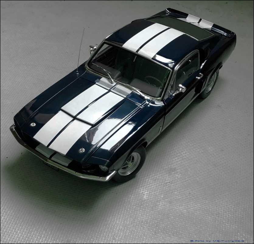 1/8 DEAGOSTINI Build Your Eigene Ford MUSTANG 1967 Shelby GT-500 Ausgabe 57 Inc 