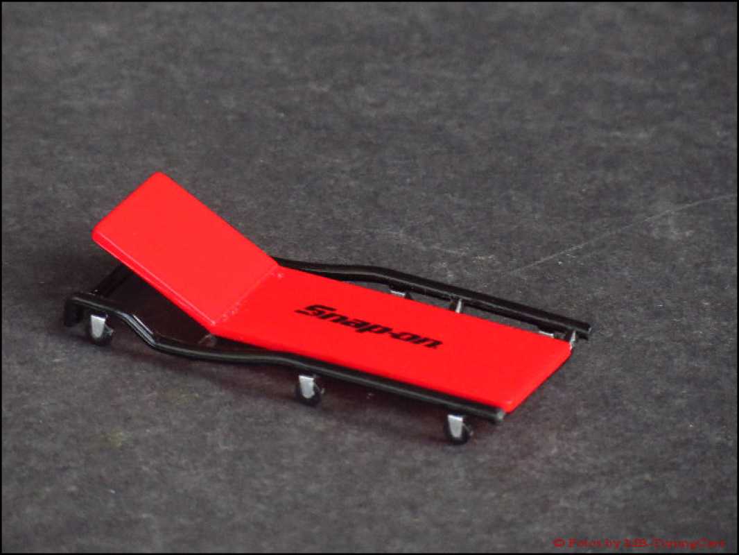 1:18 KFZ Rollbrett - KFZ - Rolling Board - Diorama - RaR TSM