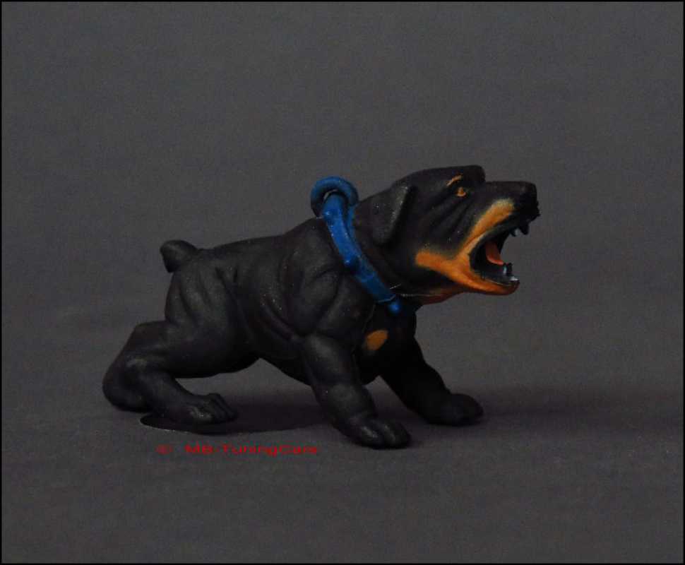 1:18 ROTTWEILER Hund Bellen