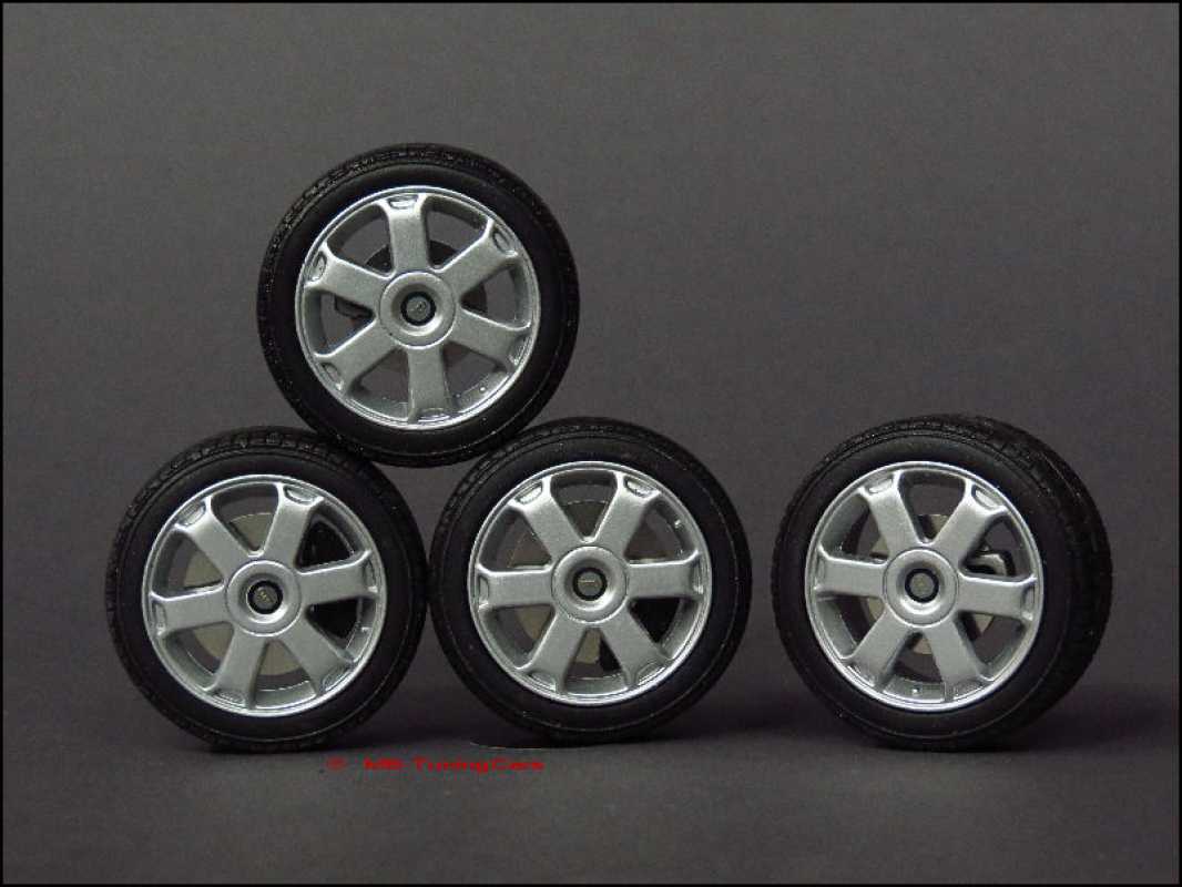 1:18 Audi A8 S8 D8 2000 Rim Size