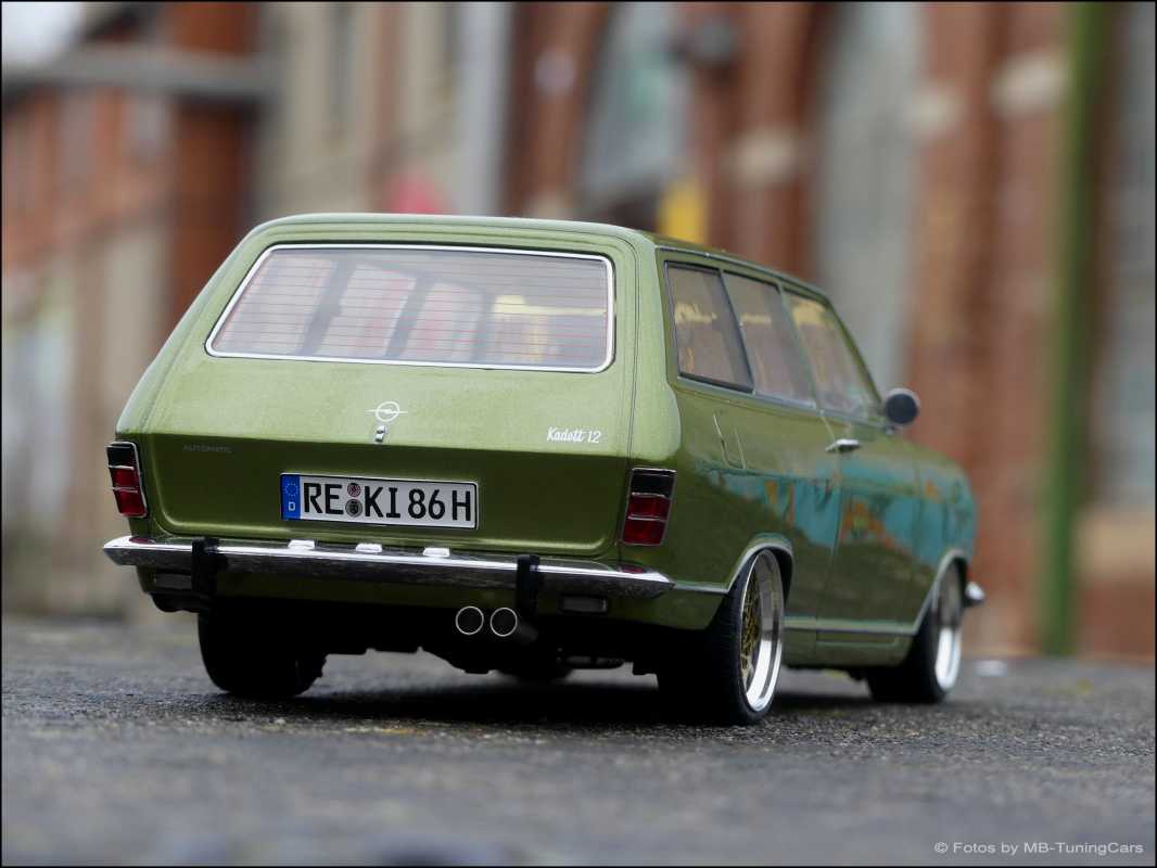 1:18 Opel Kadett B Caravan 1972 Lemon Green Metallic inkl- OVP