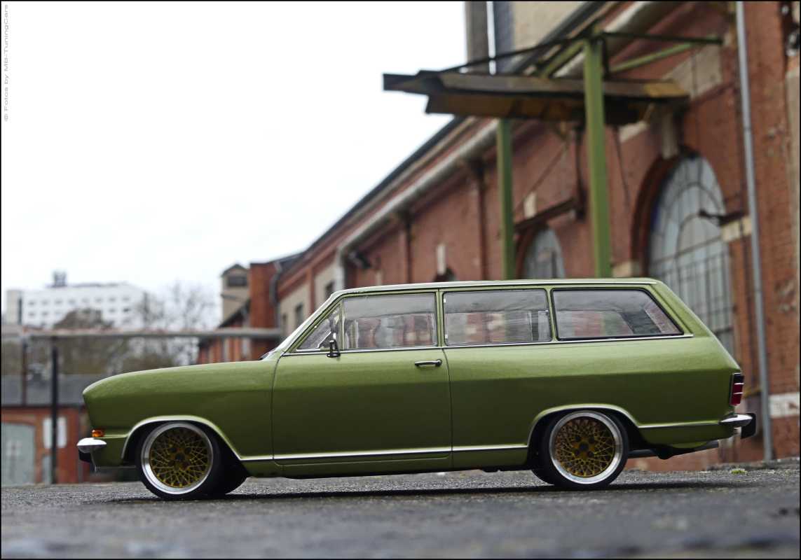1:18 Opel Kadett B Caravan 1972 Lemon Green Metallic inkl- OVP