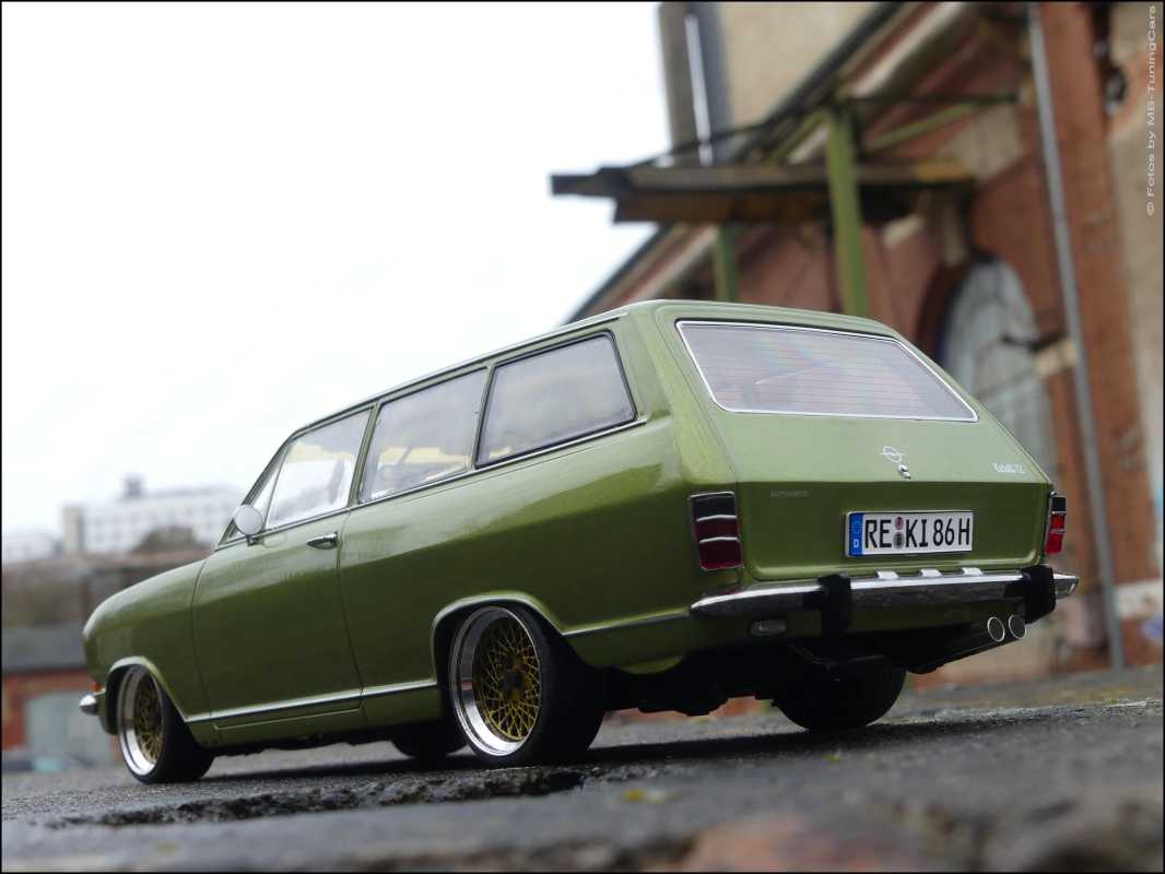 1:18 Opel Kadett B Caravan 1972 Lemon Green Metallic inkl- OVP